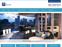 Tablet Screenshot of fieldandmay.com